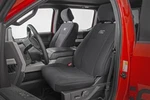 Rough Country Neoprene Seat Cover Set For 15-25 F-150 17-22 F-250/350 91018. Fixed Price $239.95.