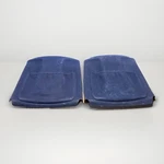 Mercedes-benz W124 Front Seat Rear Pocket Trim Set Of 2X Blue 1249100139. Fixed Price $49.00.