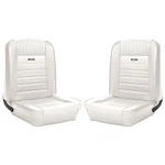Tmi Premium Upholstery Pony Interior Mustang Coupe 65-66 White Front Buckets. Fixed Price $819.71.