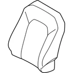 Genuine Ford Seat Back Cover KL3Z-1564417-BA. Fixed Price $342.13.