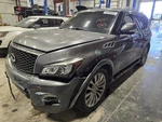 Driver Front Seat Bucket Air Bag Leather Fits 15-17 Infiniti QX80 1499566. Fixed Price $162.00.