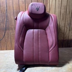 2014-2017 Maserati Ghibli M157 Rear 2ND Row Right Seat Cushion Backrest Red Oem. Fixed Price $190.00.