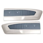 Tmi 2-TONE Pony Door Panel Pair Interior Mustang 65-66 White Outside/ Bl.... Fixed Price $365.61.