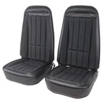 Corvette C3 Mtd Seats Black Vinyl With Shoulder Harness 1970-1974. Fixed Price $2809.99.