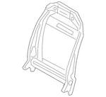 Genuine Nissan Seat Back Frame 87154-7FC0A. Fixed Price $541.38.