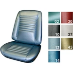 Pui 67AS10U Standard Bucket Seat Cover 1967 Chevelle/el Camino Black. Fixed Price $407.99.