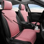 Sanwom Front Car Seat Covers - Leather With Storage Pocket Pink. Fixed Price $75.97.