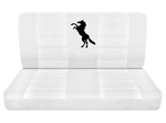 Back/rear Seat Cover With Horse Design Fits 1994-2004 Ford Mustang Convertible. Fixed Price $84.99.