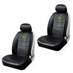 New Green John Deere Vinyl Side-less Licensed Seat Cover With Head Rest Included. Fixed Price $68.99.