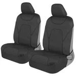 Black Classic Waterproof Car Seat Covers 2 Piece Front Protector Coverage. Fixed Price $32.99.