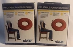 Inflatable Rubber Cushion 14" Diameter - Red By Drive Medical Two Per Order. Fixed Price $9.99.