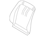 Genuine Bmw Seat Back Panel 52-10-7-349-167. Fixed Price $372.30.