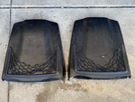 Mercedes Benz W126 Coupe 380SEC 560SEC Trim Seat Back Cover Left Right Blk. Fixed Price $150.00.