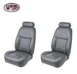 Medium Graphite Front/rear Bucket Seat Upholstery For 1999 Mustang Gt Coupe. Fixed Price $1017.48.