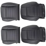 Black Front Seat Cover Ford Mustang Gt Premium Coupe Convertible 10-14. Fixed Price $152.76.