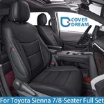 Coverdream For Toyota Sienna Car Seat Full Set Le/xle 2011-2026. Fixed Price $249.99.