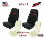 Front & Rear Seat Upholstery Covers + Foam 1970 Mustang Mach By Tmi Products. Fixed Price $1530.10.
