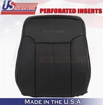 2013 2016 Ford F250 F350 Platinum Front Driver Top Leather Seat Cover Blk. Fixed Price $227.15.