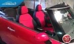 Coverking Neosupreme Custom Fit Front & Rear Seat Covers For Mini Cooper. Fixed Price $399.98.
