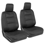 Carxs Solid Black Front Seat Covers For Auto Truck Van Suv Rideshare. Fixed Price $19.50.