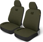 Cat Cozyblend Car Seat Covers, Olive Green Heather - Premium Jersey Fabric. Fixed Price $66.99.