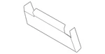 Genuine Ford Seat Frame Trim Panel 9L1Z-78600A47-DC. Fixed Price $43.50.