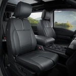 Ford F150 Seat Covers 2021 2022 2023 2024 Black With Carbon Fiber Decal. Fixed Price $368.28.