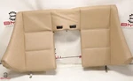 Rear Top Backrest Upper Leather Seat Oem Bmw E46 Convertible Hell Beige. Fixed Price $172.00.