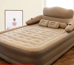 Queen Size Air Mattress W/exter Direct Pump Inflatable Bed Home Camping Portable. Fixed Price $299.99.