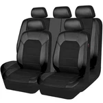 Car Pass Leather And 3D Air Mesh Universal Fit Seat Full Set, Black&black. Fixed Price $82.79.