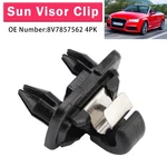 Sun Visor Clip 8V7857562 4PK Fit For Audi A3 A5 Cabriolet Tt Roadster 2017-2019. Fixed Price $16.52.