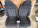 Volkswagen Golf Gti MK6 Heated Front Plaid Tartan Bucket Seats 10-14 2 Door. Fixed Price $499.99.