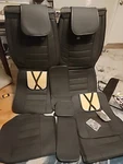 Luckyman Club Full Set Car Seat Covers With Waterproof Faux Leather Universal. Fixed Price $57.00.