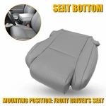 For 2007-2013 Toyota Tundra Sequoia Leather Driver Bottom Seat Cover Gray Oem. Fixed Price $40.84.