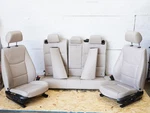 11-17 Bmw X3 F25 Seat Bucket Cushion Leather Electric Front Rear Set Oem. Fixed Price $699.85.