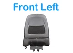 14-21 Maserati Ghibli Front Left Driver Side Seat Back Panel Trim Cover Oem. Fixed Price $48.00.