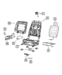 Genuine Mopar Seat Adjuster Shield 1UY33DX9AC. Fixed Price $76.29.