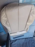 99-02 Toyota Tan Solara Driver Side Bottom Perforated Leather Seat Cover. Fixed Price $49.00.