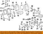 Gm Oem 07-17 Acadia Seats Tracks Passenger Components-inner Cover 15901652. Fixed Price $30.12.
