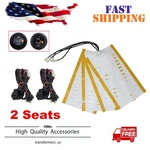 Car Seat Heater Cushion 12V Heated Pad Kit With Round Switch Fits Auto Suv Atv. Fixed Price $39.49.