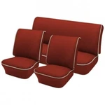 Tmi 1965-1967 Vw Bug Oem Classic Seat Upholstery Brick Red 43-1124-23-23-15W. Fixed Price $473.99.