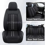 Fits Kia K5 Rio Soul Car 5-SEAT Covers Premium Leather Protector Full Set Black. Fixed Price $67.59.