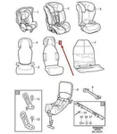 New Genuine Volvo Child Seat Integrated Booster Cushion XC90 V60XC 31414896. Fixed Price $258.64.