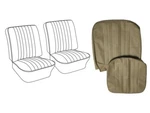 Tmi Interiors Single Front Seat Covers X4 L&r Beige/basket Weave Vw T2 Bay 67-73. Fixed Price $407.51.