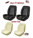 Sport Front Bucket Seat Upholstery + Foam For 1969 Camaro Tmi, Made In Us. Fixed Price $2091.82.