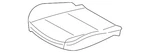 Genuine Bmw Seat Cushion Pad 52-10-7-298-637. Fixed Price $769.26.