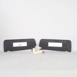 2009-2015 Bmw 740I 750I Sun Visor Set Black Alcantara 51168047063 Oem. Fixed Price $71.22.