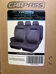 Pass 5 Seats Carbon Fiber Luxury Leather Covers Full Set, Waterproof Du. Fixed Price $50.00.