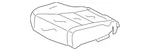 Genuine Honda Cushion Cover 81131-TA5-A52ZC. Fixed Price $252.95.