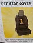 Scooby-doo Waterproof Car Seat Dog Cover Protector Bdk SDPS-200 Black New Suv. Fixed Price $24.99.